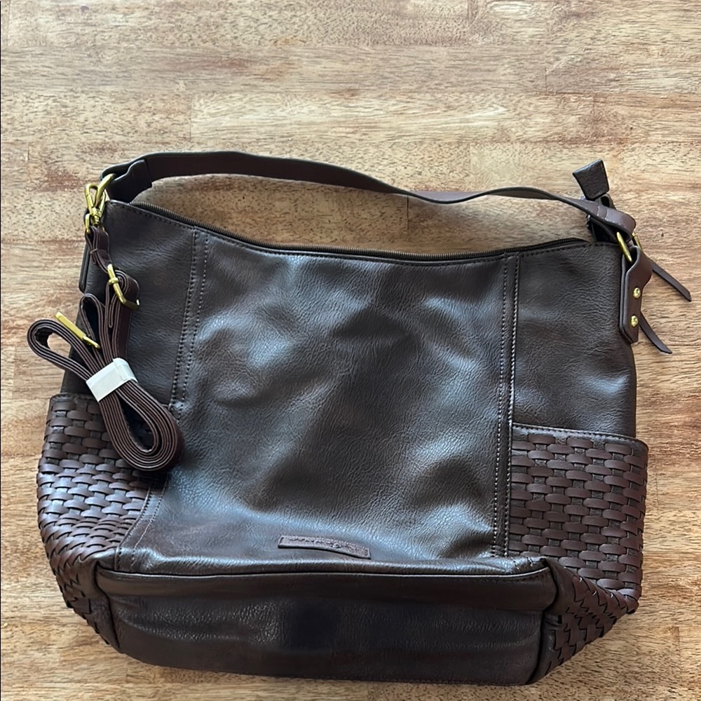Wrangler Brown Leather Women's Bag - New!!